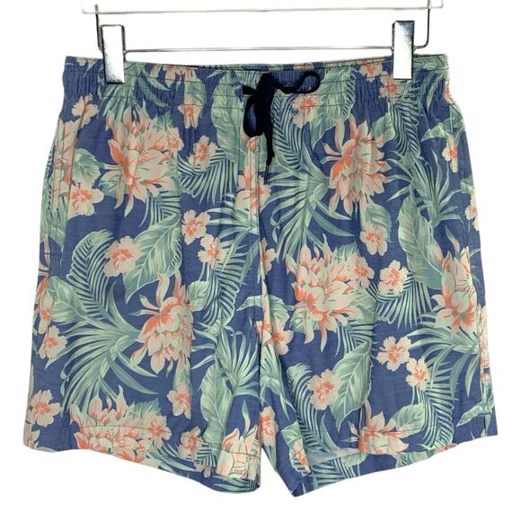 chubbies Other - CHUBBIES L Mens The Cocomos Swim Trunk Washed Blue Tropical 5.5"